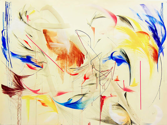 Fine Art Print - Expressive Contemporary Fine Art Drawing – Ballet-Inspired