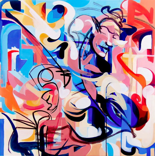 Original Painting Composition - Contemporary Abstract Painting