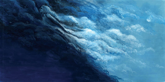 Original Painting from Riacho de Prata – Cloud as Woman & Horse Dream Journey