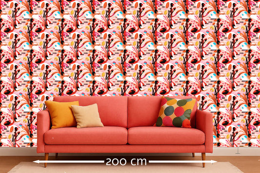 Traditional Wallpaper Non-Woven